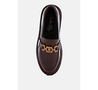 Grosbeak Horsebit Chunky Loafers Women