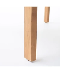 Streamdale Furniture Acacia Wood Outdoor Chat Set of 4 with Water-Resistant Cushions