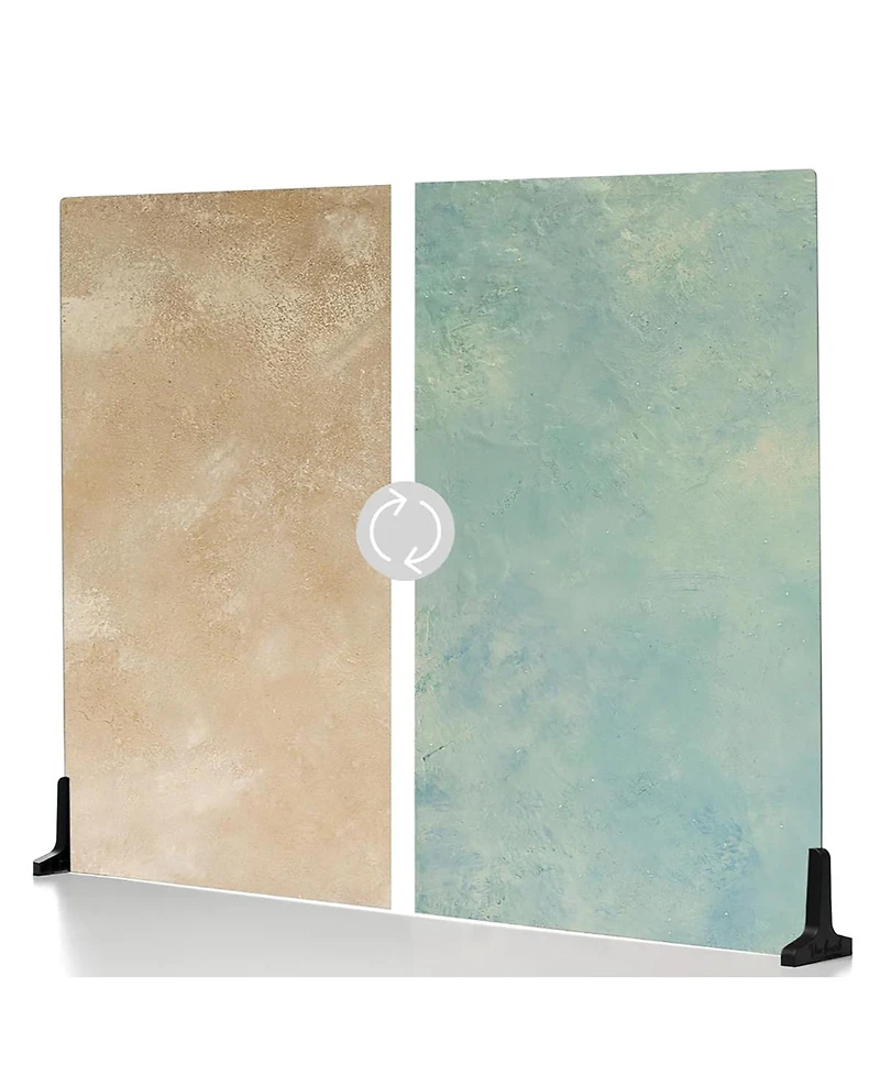 V-flat World 30x40" Double Sided Duo Board Backdrop, Miami Sky/Sahara Sand