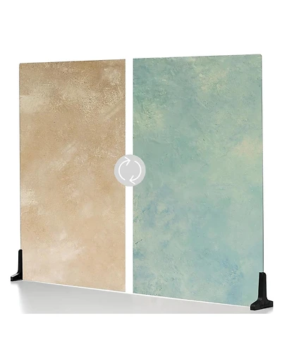 V-flat World 30x40" Double Sided Duo Board Backdrop, Miami Sky/Sahara Sand