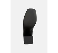 Couts High Ankle Heel Boots