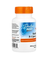 Doctor's Best Stabilized R-Lipoic Acid 200 mg