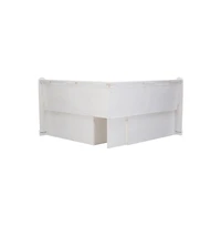 Linon Tobin Corner Breakfast Nook, White