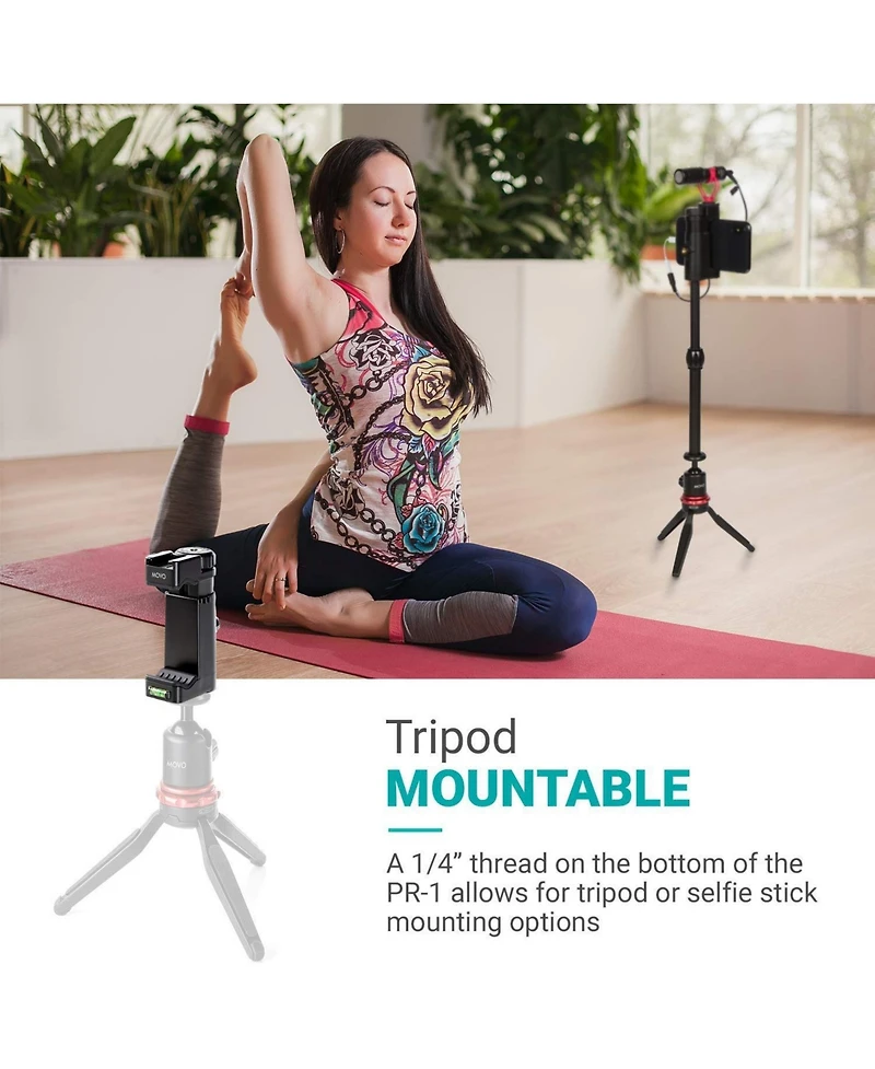 Movo Pr-1 Smartphone Grip Handle Rig