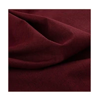 Rt Designers Collection Cabana Two Pack Premium Grommet Curtain Panel 54" x 84" Burgundy