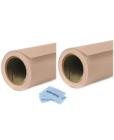 Savage 2 Pack Widetone Seamless Background Paper With Microfiber Cleaning Cloth