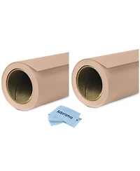 Savage 2 Pack Widetone Seamless Background Paper With Microfiber Cleaning Cloth