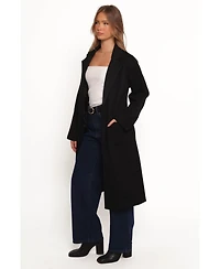 Petal and Pup Women's Kloss Tie Front Long Coat