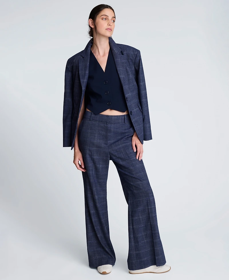 Kenneth Cole Women's Collared Hourglass Jacket