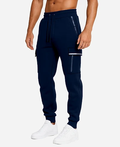 Blue Ice Men's Slim-Fit Cargo Jogger Pants