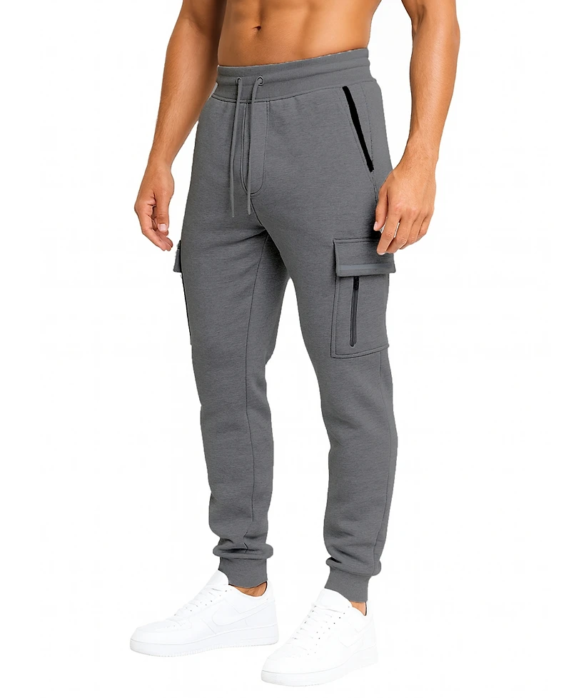 Blue Ice Men's Slim-Fit Cargo Jogger Pants