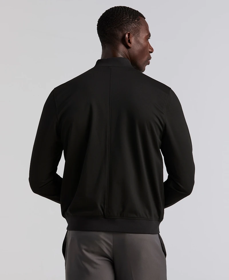 Perry Ellis Men's Stand Collar Jacket