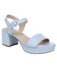 LifeStride Women's Rhythmn Platform Block Heel Sandals