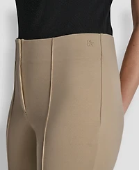 Dkny Women's Front Seam Flare Leg Pants