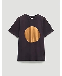 Hush Women's Metallic Graphic Cotton T-Shirt