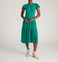 Universal Standard Plus Mariella Stretch Cupro Dress