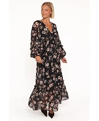 Petal and Pup Women's Evian Long Sleeve Maxi Dress