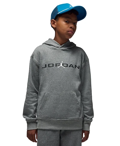 Jordan Boys 8-18 Baseline Pull On Long Sleeve Hoodie