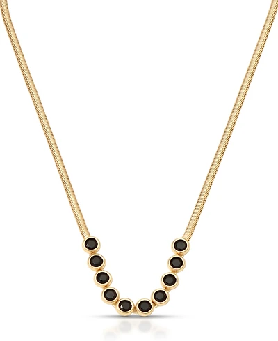 Ettika Orbit Crystal Choker Necklace