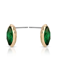 Ettika Gold Plated Crystal Luxe Mini Stud Earrings