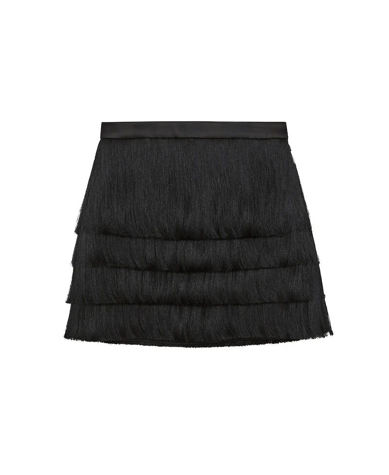 Reiss Women's Fringe Mini Skirt