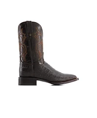 Forastero Men's Croco Embossed Leather Cowboy Boots