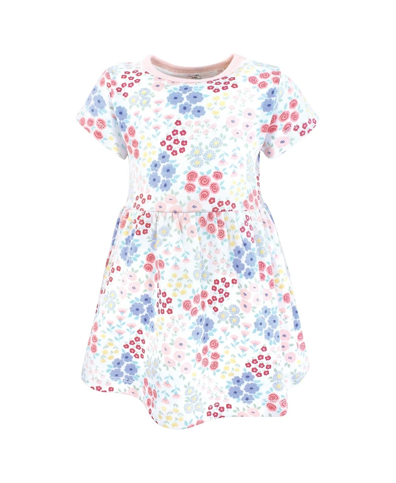 Touched by Nature and Organic Cotton Short-Sleeve Dresses, Flower Market