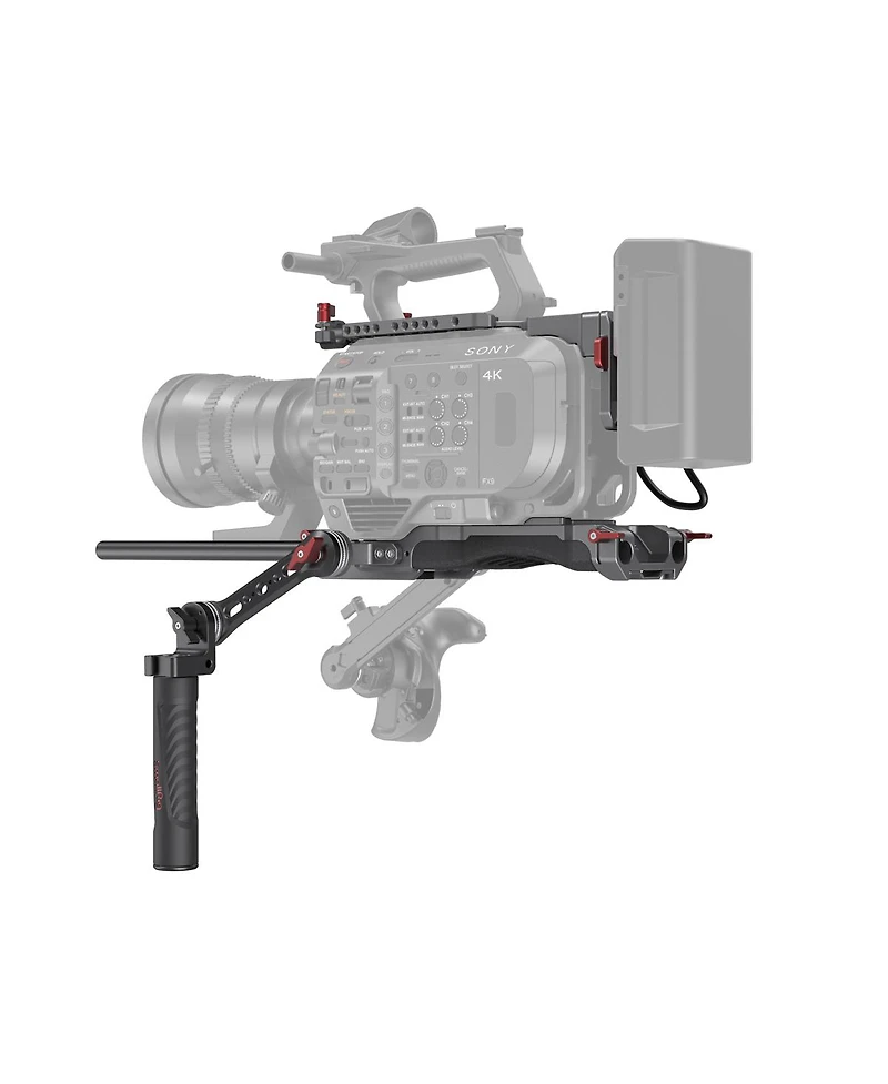 SmallRig Professional Kit with Vct Shoulder Pad, Top Plate, Rosette Handle Grip for Sony FX9