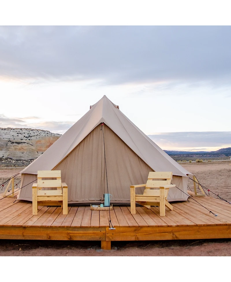 Regatta Bell Tent- 13' (Sandstone Beige, Fire Water Repellent)