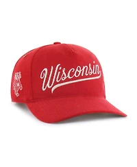 '47 Brand Men's and Women's Red Wisconsin Badgers Collections Golden Age Corduroy Hitch Adjustable Hat