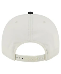 New Era Men's Cream/Black Philadelphia Flyers Chainstitch 9FIFTY A-Frame Snapback Hat