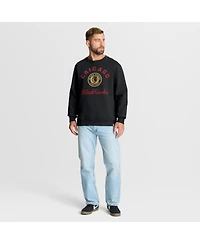 Fanatics Men's Black Chicago Blackhawks Vintage Stickler Sweatshirt