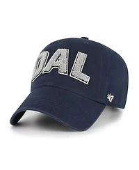 '47 Brand Women's Navy Dallas Cowboys Zoey Clean Up Adjustable Hat