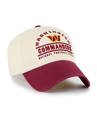 '47 Brand Men's Natural Washington Commanders Windham Clean Up Adjustable Hat