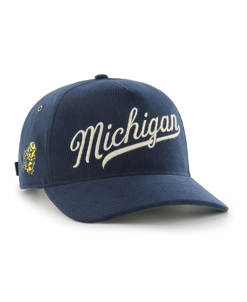 '47 Brand Men's and Women's Navy Michigan Wolverines Collections Golden Age Corduroy Hitch Adjustable Hat