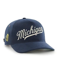 '47 Brand Men's and Women's Navy Michigan Wolverines Collections Golden Age Corduroy Hitch Adjustable Hat
