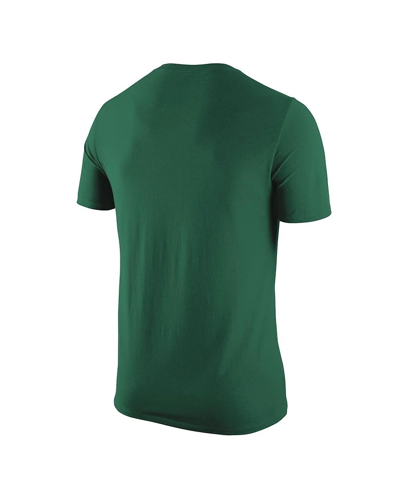 Nike Men's Green Florida A M Rattlers Primary Logo T-Shirt