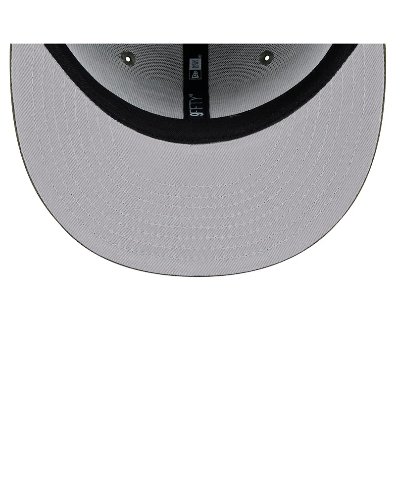 New Era Men's Olive Buffalo Bills Main 9FIFTY Snapback Hat