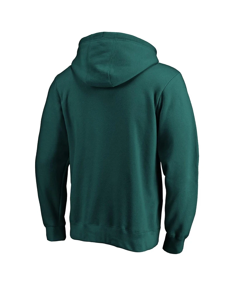 Fanatics Men's Midnight Green Philadelphia Eagles Big Tall Fleece Hoodie