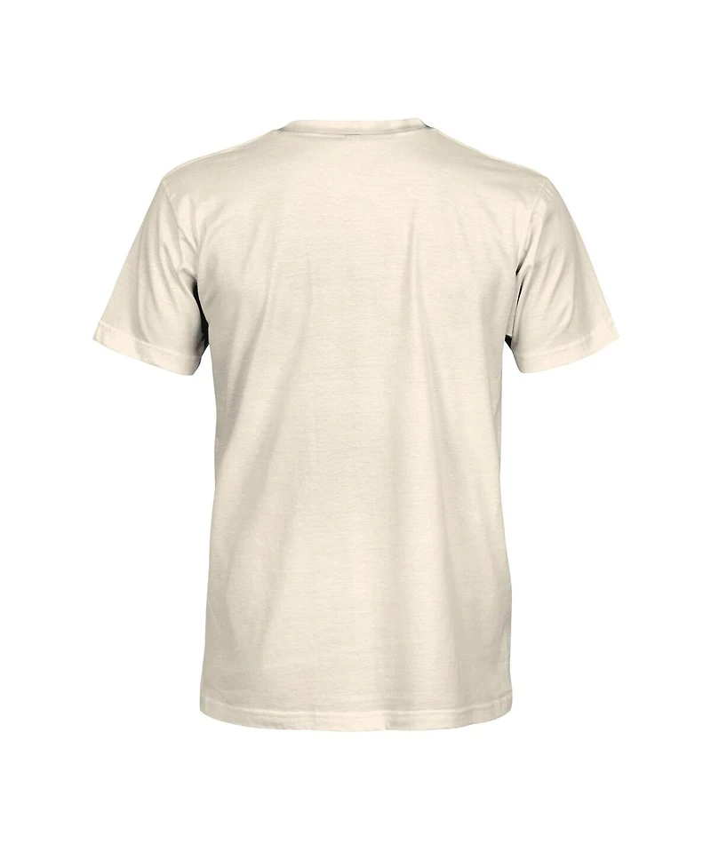 1863FC Men's Cream Chivas Retro Stripes T-Shirt