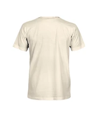 1863FC Men's Cream Chivas Retro Stripes T-Shirt