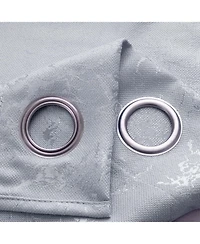 Rt Designer Collection Calypso Shimmer Jacquard Curtain Panel Pair