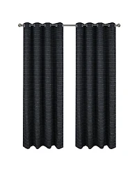 Rt Designer Collection Kensington Jacquard Foam Backed Luxurious Decorative Grommet Curtain Panel 54" x 95