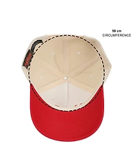 Stranger Things Men's Hellfire Club White Polywool A-Frame Baseball Hat