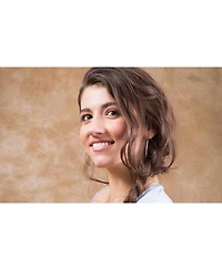 Savage 60x72" Collapsible Disc / Reversible Muslin Style Background - Earth Tone