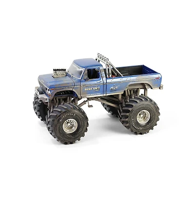 Greenlight 1/18 Kings of Crunch Bigfoot #1 1974 Ford F-250 Monster Truck Dirty 13694