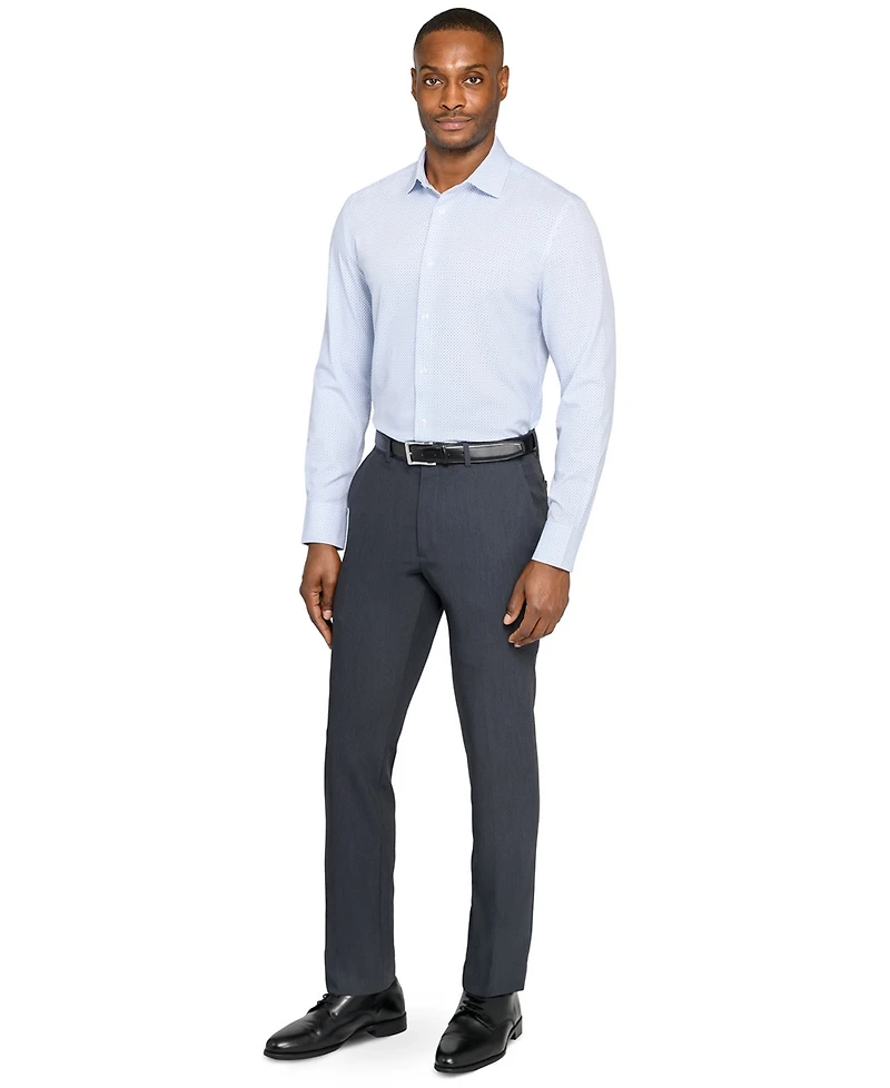 ConStruct Men's Geometric-Print Dress Shirt