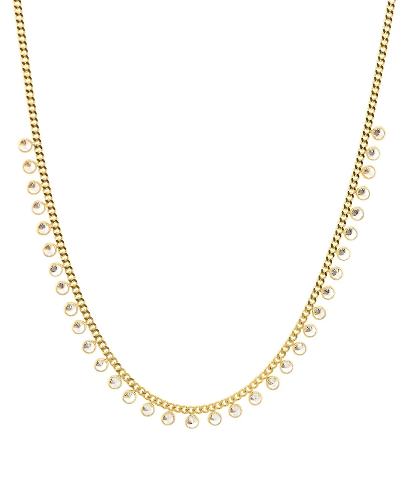 Giani Bernini Primavera Gold Over Silver Cubic Zirconia Necklace