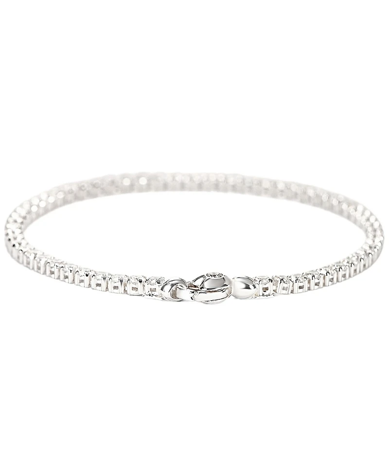Giani Bernini Primavera Sterling Silver Cubic Zirconia Tennnis Bracelet