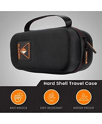 Bose SoundLink Flex 2nd Gen Bluetooth Speaker, Citrus Yellow, Bundle with Hard Shell Travel Case